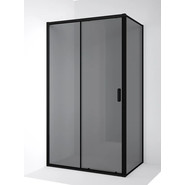 Душевое ограждение Ambassador Forsa 160x80 см 17022222ABB-80ABB, чёрный/тонированное - фото 