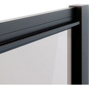 Душевое ограждение Ambassador Forsa 160x90 см 17022222ABB-90ABB, чёрный/тонированное - фото 4