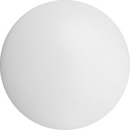 Декоративная крышка на слив для раковины Abber AC0014, белый - фото 