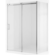 Душевое ограждение Ambassador Benefit 160x80 см 19021105HX-80HX (стекло 8 мм) хром/прозрачное - фото 