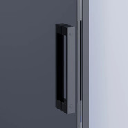 Душевое ограждение Ambassador Benefit 160x90 см 19022205HBB-90HBB (стекло 8 мм) чёрный/тонированное - фото 6