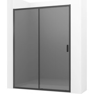 Душевая дверь Ambassador Forsa 160 см 17022222ABB, чёрный/тонированное - фото 