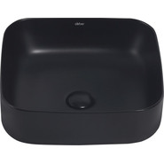 Раковина-чаша Abber Rechteck 38 см AC2211MB, черный матовый - фото 2