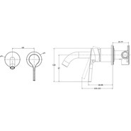 Смеситель для раковины настенный Jacob Delafon Elate E28318-CP - фото 2