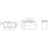 Раковина мебельная Jacob Delafon Rythmik ​120 см EXM112-00 - фото 2