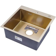 Кухонная мойка Gerhans K35050G 1 мм, золото, Цвет производителя: золото - фото 2