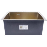 Кухонная мойка Gerhans K35050G 1 мм, золото, Цвет производителя: золото - фото 3