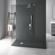 Поддон каменный Vincea 120х80 см VST-4SR8012A, антрацит - фото 2