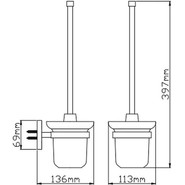 Ёршик для унитаза Potato P2910 - фото 2