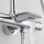 Душевая стойка с термостатом Vincea Esse VSFS-1E1TCH - фото 4