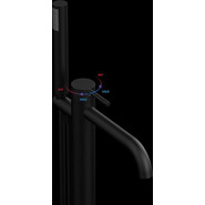 Смеситель для ванны Vincea Desire VTF-1DMB, черный матовый - фото 3