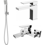 Набор смесителей 3 в 1 для ванны BelBagno Romano - фото 