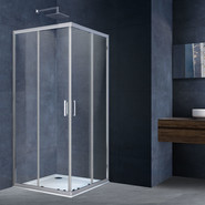 Душевое ограждение Vincea Rapid 90-100x90-100 см VSS-3R90/10CL, хром/прозрачное - фото 