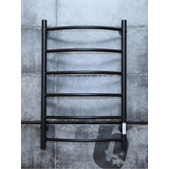 Полотенцесушитель электрический Тругор Пэк сп 5 ВГП 500х800 мм, чёрный (возможность скрытого подключения) 00-00035956 - фото 6
