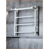 Полотенцесушитель электрический Тругор Пэк сп 6 ВГП с полкой П4 500х600 мм, белый (возможность скрытого подключения) 00-00042761 - фото 4