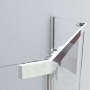 Душевое ограждение Vincea Stresa 90x90 см VSP-1S900CH, хром/шиншилла - фото 2