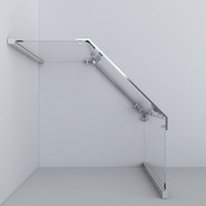 Душевое ограждение Vincea Stresa 100x100 см VSP-1S100CH, хром/шиншилла - фото 4