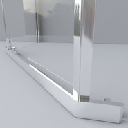 Душевое ограждение Vincea Stresa 90x90 см VSP-1S900CH, хром/шиншилла - фото 5