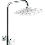 Душевая стойка Haiba HB23505-8, белый/хром - фото 5