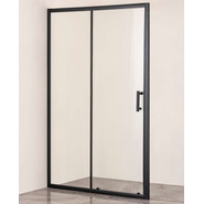 Душевая дверь Taliente 150x195 см TA-150-1CB, черный/прозрачное - фото 