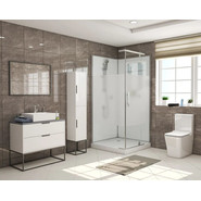 Душевое кабина Grossman Classic 100x100 см GR170QL, хром/матовое - фото 2