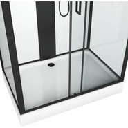 Душевое кабина Grossman Elegans 120x80 см GR252Q, чёрный/прозрачное - фото 4