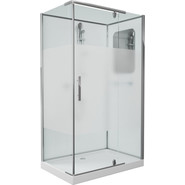 Душевое кабина Grossman Classic 120x80 см GR172QR R, хром/матовое - фото 