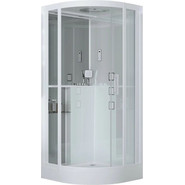 Гидробокс Grossman 100 см GR141, белый/прозрачное - фото 