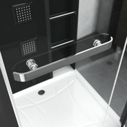 Гидробокс Grossman 80x100 см GR222, чёрный/прозрачное - фото 4