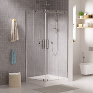 Душевое ограждение Grossman Cosmo 100x100 см GR-1100, хром/прозрачное - фото 2