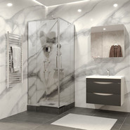 Душевое ограждение Grossman Forta 100x100 см GR-1010Fo, хром/прозрачное - фото 2