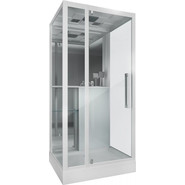 Душевое кабина Grossman 90x90 см GR161, белый/прозрачное - фото 