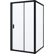 Душевое ограждение Niagara Nova 110x70 см NG-82-11AB-NG-A70B, черный/прозрачное - фото 2