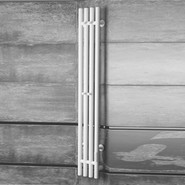 Полотенцесушитель электрический Тругор Пэк сп Вектор П4 150х1200 мм (возможность скрытого подключения) 00-00043621, белый - фото 