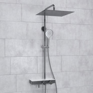 Душевая стойка с термостатом WasserKraft A113.119.127.CH Thermo - фото 2