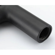 Смеситель для раковины с локтевой (хирургической) ручкой Gappo G1021-6, черный, Цвет производителя: чёрный - фото 2