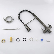 Смеситель для кухни Gappo G4398-69, оружейная сталь - фото 6