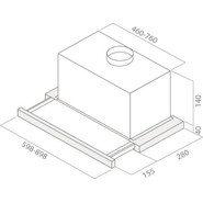 Вытяжка ELICA ELITE 14 LUX GRVT/A/90 (чёрное стекло) - фото 4
