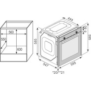 Электрический духовой шкаф Zigmund & Shtain E 157 B - фото 5