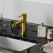 Смеситель для раковины Paini Cox 78PJ205O, золото матовое - фото 2