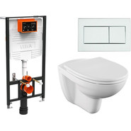 Инсталляция с подвесным унитазом Vitra Normus L-Box 9773B003-7206 - фото 