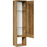 Пенал подвесной Aqwella Craft 35 см CRF0503DB универсальный, дуб балтийский - фото 2