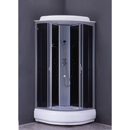 Душевая кабина Loranto 100x100 см CS-6610-25 G, хром/прозрачное - фото 2