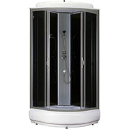 Душевая кабина Loranto 80x80 см CS-6680-25 G, хром/прозрачное - фото 