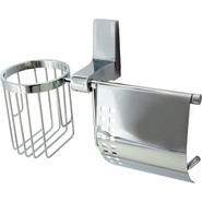 Держатель для туалетной бумаги и освежителя WasserKraft Lopau K-6059 - фото 