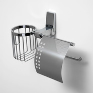 Держатель для туалетной бумаги и освежителя WasserKraft Lopau K-6059 - фото 2