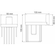Держатель для освежителя WasserKraft Leine K-5045 - фото 3