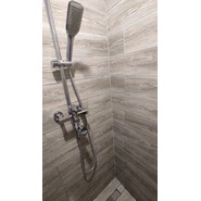 Душевая стойка с поворотным изливом Haiba HB2402 хром - фото 3