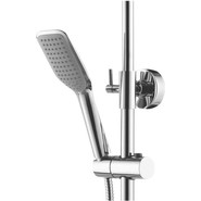 Душевая стойка с поворотным изливом Haiba HB2402 хром - фото 5