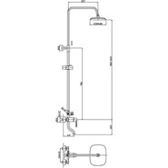 Душевая стойка Haiba HB2405 - фото 3